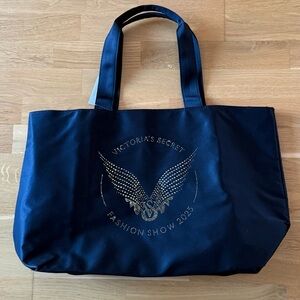 Victoria's Secret 2025 Fashion Show Crystal Embellished Black Tote - NEW